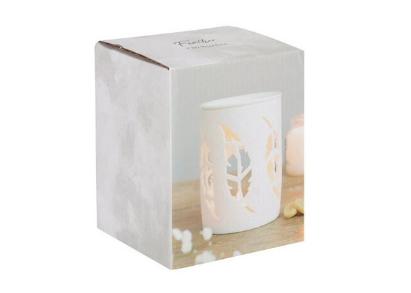 White Feather Oil Burner