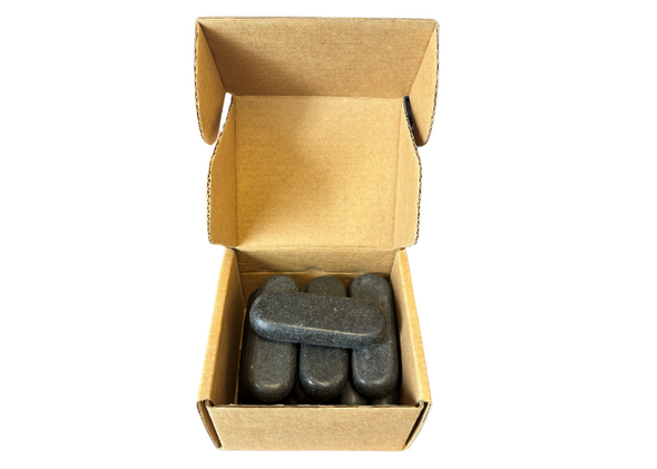 Miniature Pressure Point Basalt Stone 10pc