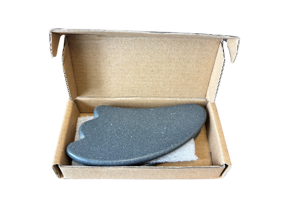 Gua Sha Basalt Stone 2pc