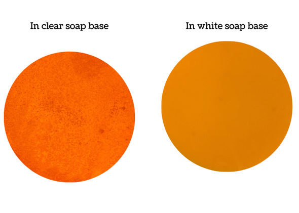 Orange Soap Dye